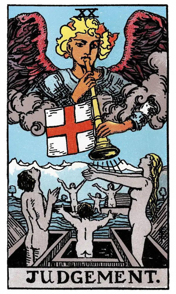 Judgement tarot card — Rider-Waite-Smith deck